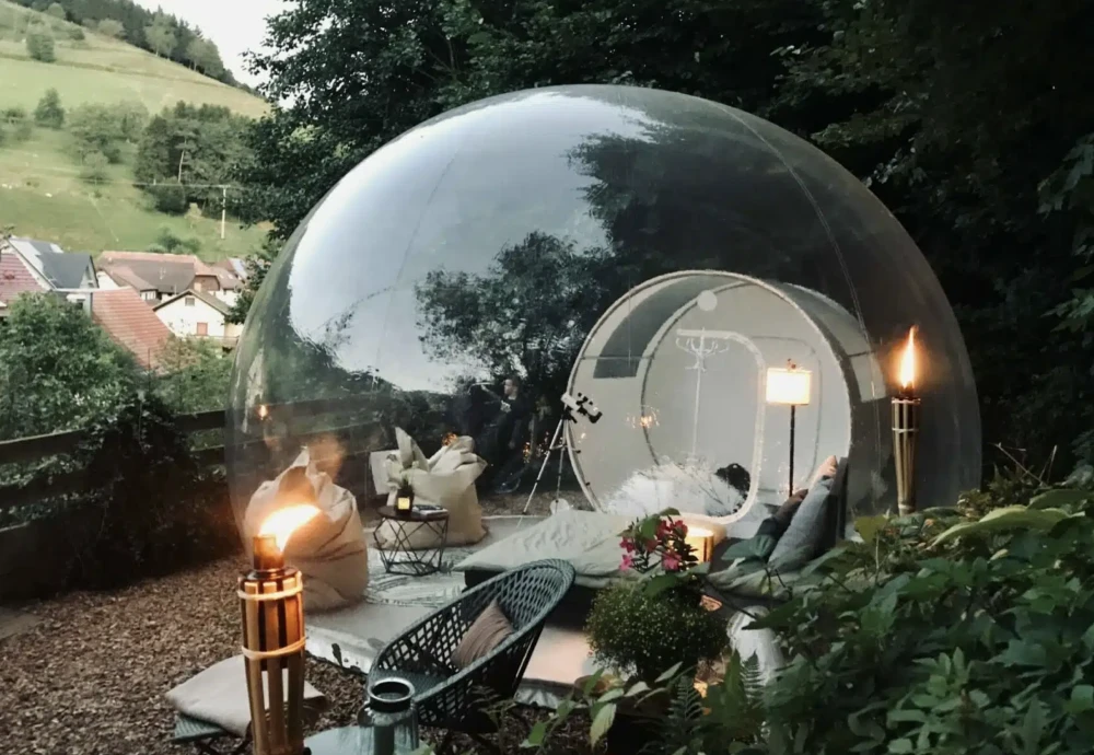 bubble tree bubble tent